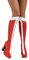 Rubies Stivali alti al ginocchio da Wonder Woman ufficiali, per travestimento da adulto, per Halloween, taglia 40-42