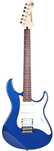 Yamaha Pacifica 012 Chitarra Elettrica - Chitarra 4/4 in Legno (64,77 cm, scala da 25,5) - 6 Corde, Selettore Pickup a 5 posizioni, Blu Scuro Metallico