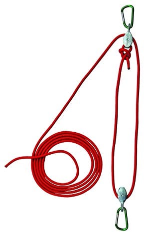 Kersa 81900 Winde Flaschenzug für Kinder zufällige Farbe