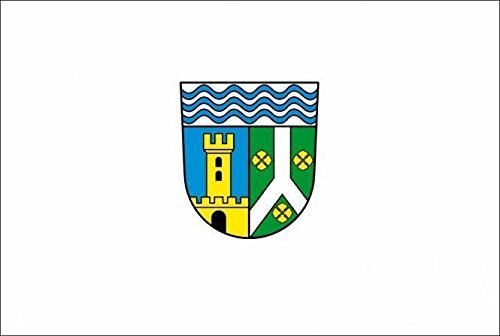 U24 Aufkleber Landkreis Leipzig Flagge Fahne 8 x 5 cm Autoaufkleber Sticker