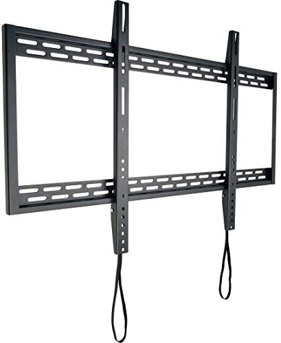 Tripp Lite Fixed Wall Mount for 60 to 100 TVs, Monitors, Flat Screens, LED, Plasma or LCD Displays (DWF60100XX) Black