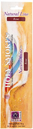 Berk HS-702 Räucherstäbchen - Rose - Natural Line, 10 g