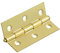 Forge FGEHNGLPBP75 75mm Loose Pin Butt Hinge with Brass Finish (Pack of 2)