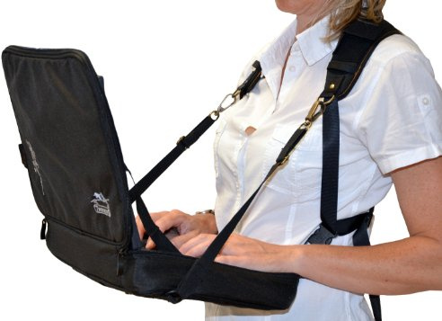 Set Arbeit All Terrain Computer portable-harnais + Bezug stand' up-12339