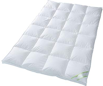 franknatur - Daunendecke 5 cm Aussensteg 90% Gänsedaune Winter 155x220 Albert-3