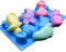 FantasyDay® 6 Cavités Ustensiles à pâtisserie Antiadhésif Moule en silicone Pour Muffins, gâteau au chocolat, moule à savons, Cupcake Et Gelée - Ustensile de cuisine en silicone - Petits Pieds