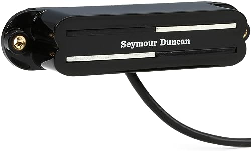 Seymour Duncan SVR-1N Humbucker format simple Vintage Rails Strat Micro pour Guitare Electrique Noir