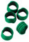 Spiralring,16mm,grün, Kunstst. zu 20 St. im Pack