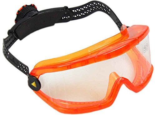 Delta plus - Gafa panoramica saba incolora naranja negro