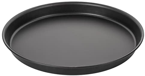 Zenker Pizzablech rund – Hochwertiges Backblech für perfekte Pizzas, 245 x 245 x 25 mm, hitzebeständig bis 230°C, 5 Jahre Herstellergarantie