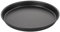 Zenker 7507 Plaque à pizza, moule à pizza, plaque pour pizza à bords hauts, plaque à pizza maison, Acier, Noir, 24,5 x 2,5 cm