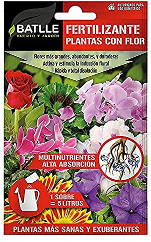 Semillas Batlle Fertilizante para Plantas con Flor - Sobre para 5L