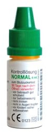 GLUCO TEST Plus Kontrolllösung normal 4 ml