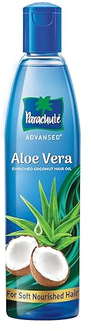 Parachute Advansed Aloe Vera Enriched Coconut Hair Oil (Pack of 2)