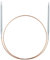 Addi AD1057100-6.00 Rundstricknadel Basic Metall, Nickel, Mehrfarbig, 100 cm