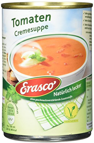 Erasco Tomaten Cremesuppe, 3er Pack (3 x 390 ml)