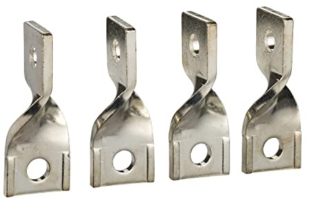 Schneider Electric Nsypfcx Mural Mounting Bracket in Stainless Steel AISI 304 for spacial S3, Set of 4