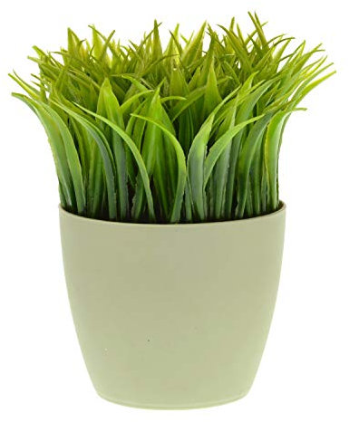 Grass Pen Holder Flower Pot Desk Tray Grass Pot Desk Tidy Organiser Storage