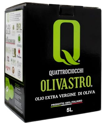 Olio Extra Vergine di Oliva Olivastro 100% Itrana Quattrociocchi 5lt