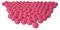 koenig-tom 100 Bällebadbälle 6cm Ø, Spielqualität, Pink Nr. 03