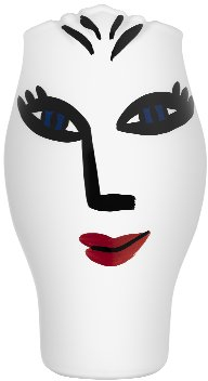 Kosta Boda Open Minds Vase, Weiß