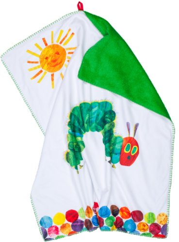 Smithy Babydecke Raupe Nimmersatt Baumwolle | Neugeborenen Decke Kuscheldecke | Mädchen Junge | Geschenk Geburt Babyparty | 75 x 90 cm