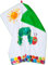 Smithy Babydecke Raupe Nimmersatt Baumwolle | Neugeborenen Decke Kuscheldecke | Mädchen Junge | Geschenk Geburt Babyparty | 75 x 90 cm