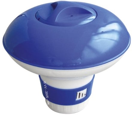 Interline K027BU Poolschwimmer-Chlor Dosierschwimmer, groß