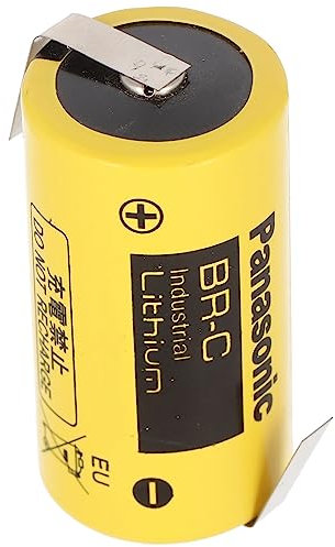 BR-C Panasonic Lithium Batterie Baby mit Lötfahnen in Z-Form