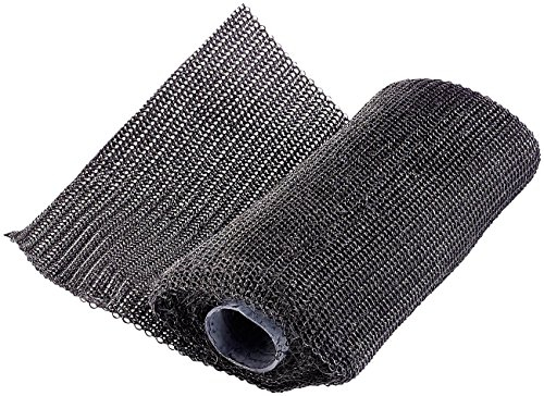 AGT Auspuff Reparaturband: Ultrafestes Fiberglas-Gewebe-Fixier- & Reparatur-Band (10 x 125 cm) (Auspuff Klebeband, Reparatur Set, Selbstverschweißendes)