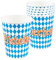 Boland - Juego de vasos Oktoberfest Día de la cerveza, azul/blanco, 54258