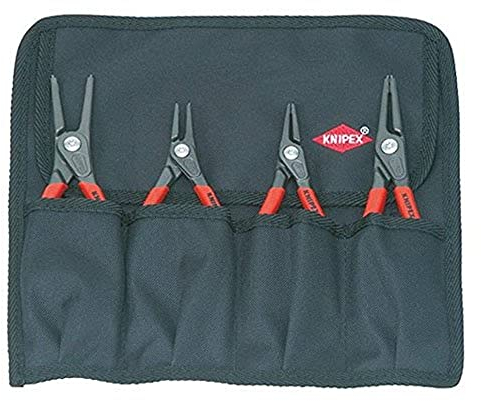Knipex 43288 Precision Circlip Plier, Multi-Colour, Set of 4 Pieces