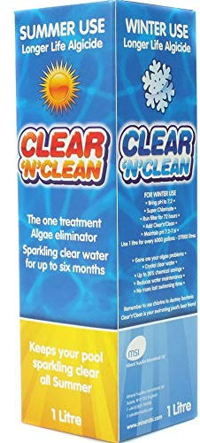 Swimming pool Clean N Clear algaecide by Jacksons