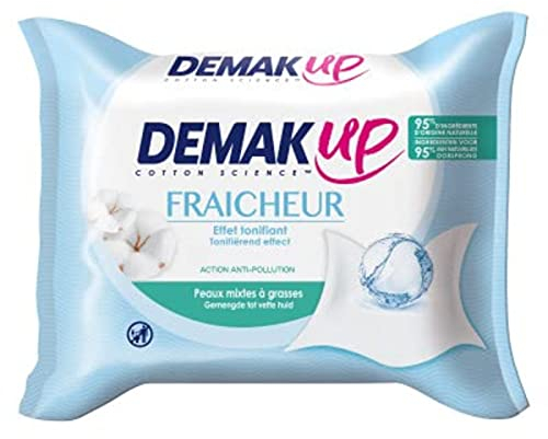 DEMAK'UP Lingettes Demaquillantes - Le paquet de 25