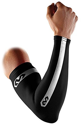 Mcdavid 6566 - Manicotto a compressione, Nero (Black/White), M