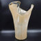 Tammaro Home Vortex Vase en Verre de Murano Couleur de Miel