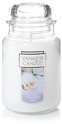Yankee Candle Wedding Day Scented Classic 22oz Large Jar Single Wick Candle Over 110 Hours of Burn Time