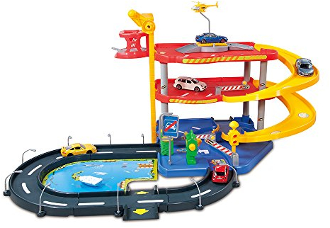 Bburago Autobahn Zubehor-Parkgarage-Parking Playset 18-30025