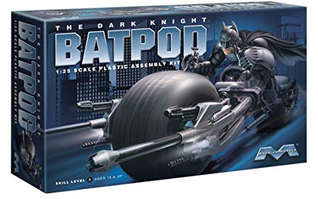 1:25 Scale Dark Knight Bat Pod Model Kit By Moebius