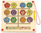 Eduplay Magnetspiel Blumen quadratisch