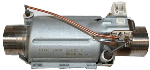 Resistencia para lavavajillas 2000 W 230 V. Diámetro del tubo: 32 mm para ELECTROLUX