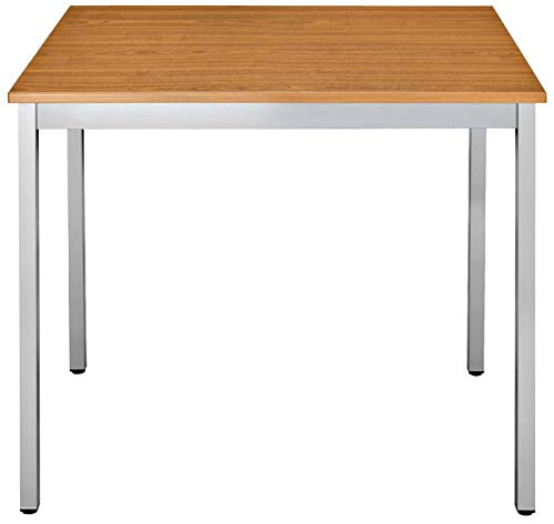 SODEMATUB 147DRMA Beistelltisch, halbrund, kirschbaum/alu