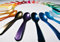 G. F. Heim Söhne - bunte Eierlöffel aus Acrylglas (Silber)