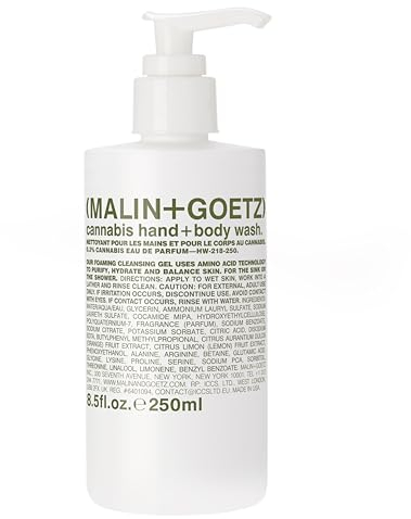 Cannabis Hand and Body Wash by Malin + Goetz for Unisex – 8,5 oz Body Wash