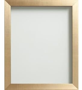 Frame Company Simpson Range Gold Picture Photo Frame, 10x8 inch *Choice of Sizes and Colours* Fitted with Real Glass