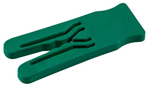 Gedotec Distanzplättchen Kunststoff Ausgleichsplättchen Verglasungsklötze Fenster & Tür Distanzkeile zum Auslgeichen beim Bau von Unterkonstruktionen | Dicke 5 mm | GRÜN | 100 Stück - Unterlegplatten