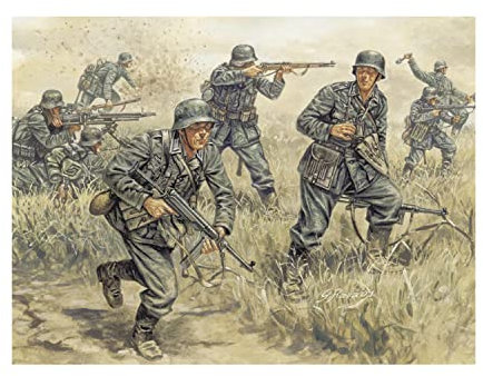 The Hobby Company 8001283860338 Italeri 510006033 - 1:72 Deutsche Infanterie, Verschieden