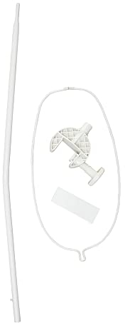 roba Himmelstange - Universal Himmelhalter in weiß - Ideal für Babybetten & Betthimmel - rund