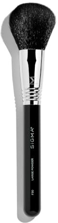 Sigma Beauty F10 Powder/Blush Brush, Soft Beveled Blending Brush for Cheeks