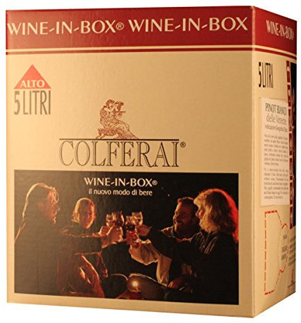 Colferai Azienda Vinicola BIB Pinot Bianco Veneto IGT 5.00 Liter